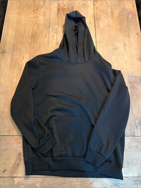 Classic Black Hoodie Sweatshirt - Men's Casual Pullover
